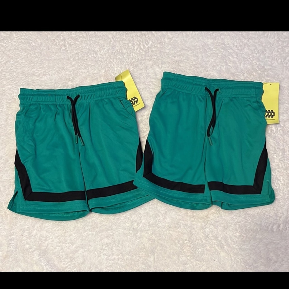 2 Pair Boys Shorts, Size XS(4/5), NWT!